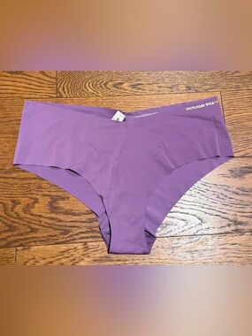 Victoria's Secret Women's Cheeky No Show Purple Panty Size XL NWT